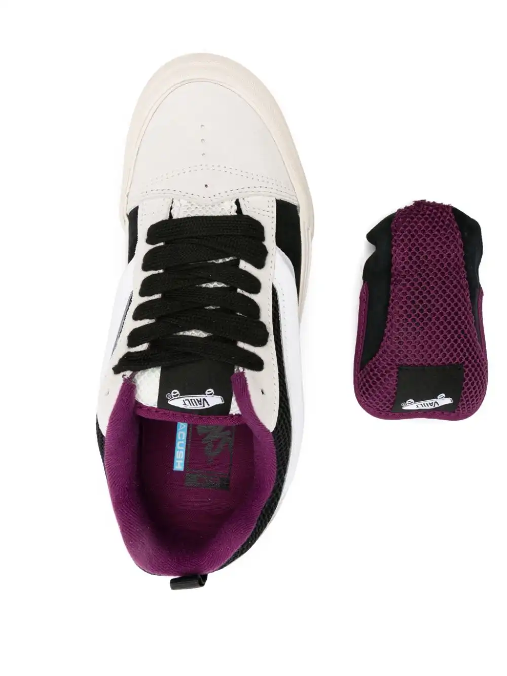 Rep LY Vans Knu Skool panelled sneakers 