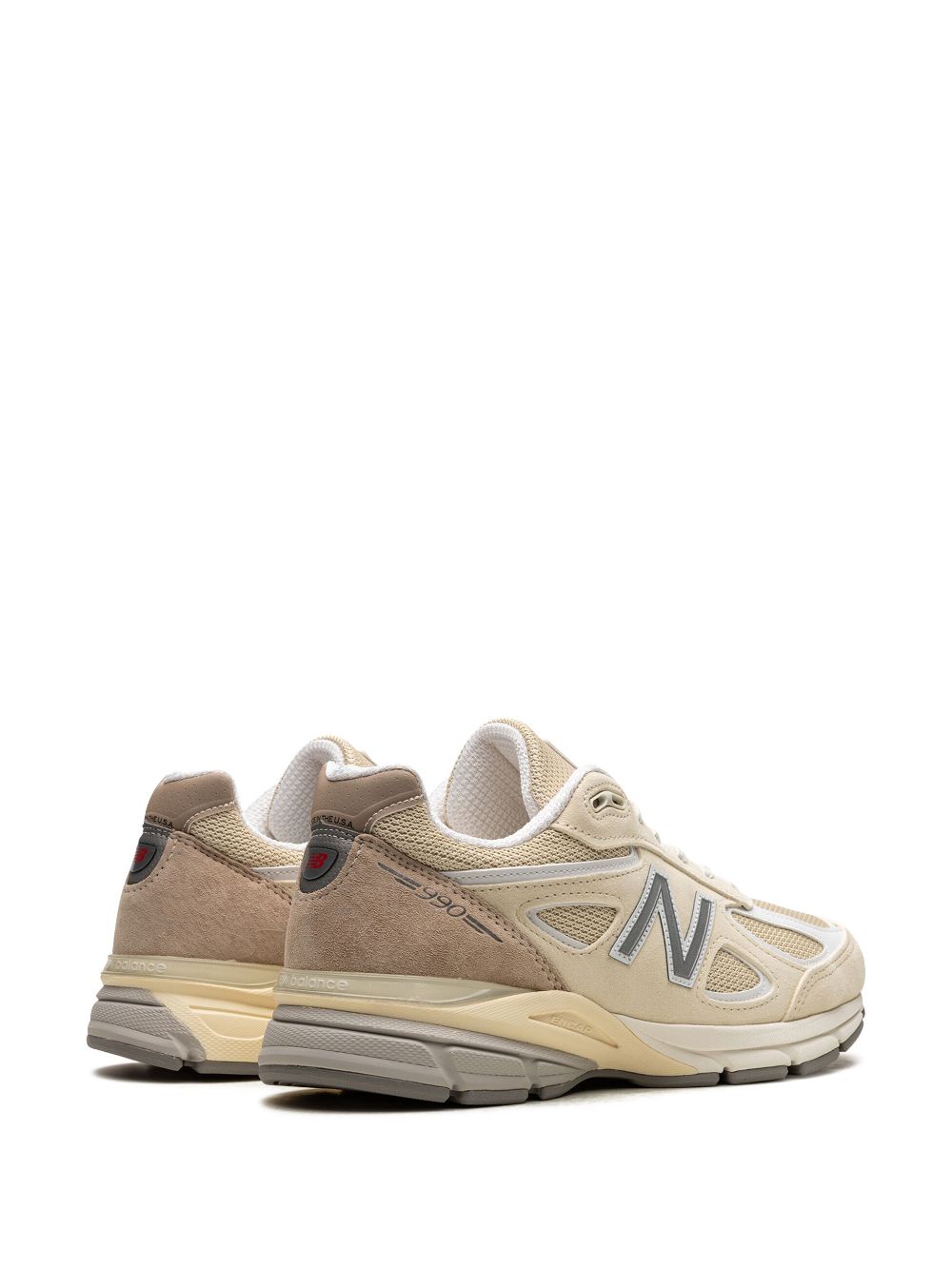 TB New Balance Made in USA 990v4 "Cream" sneakers 