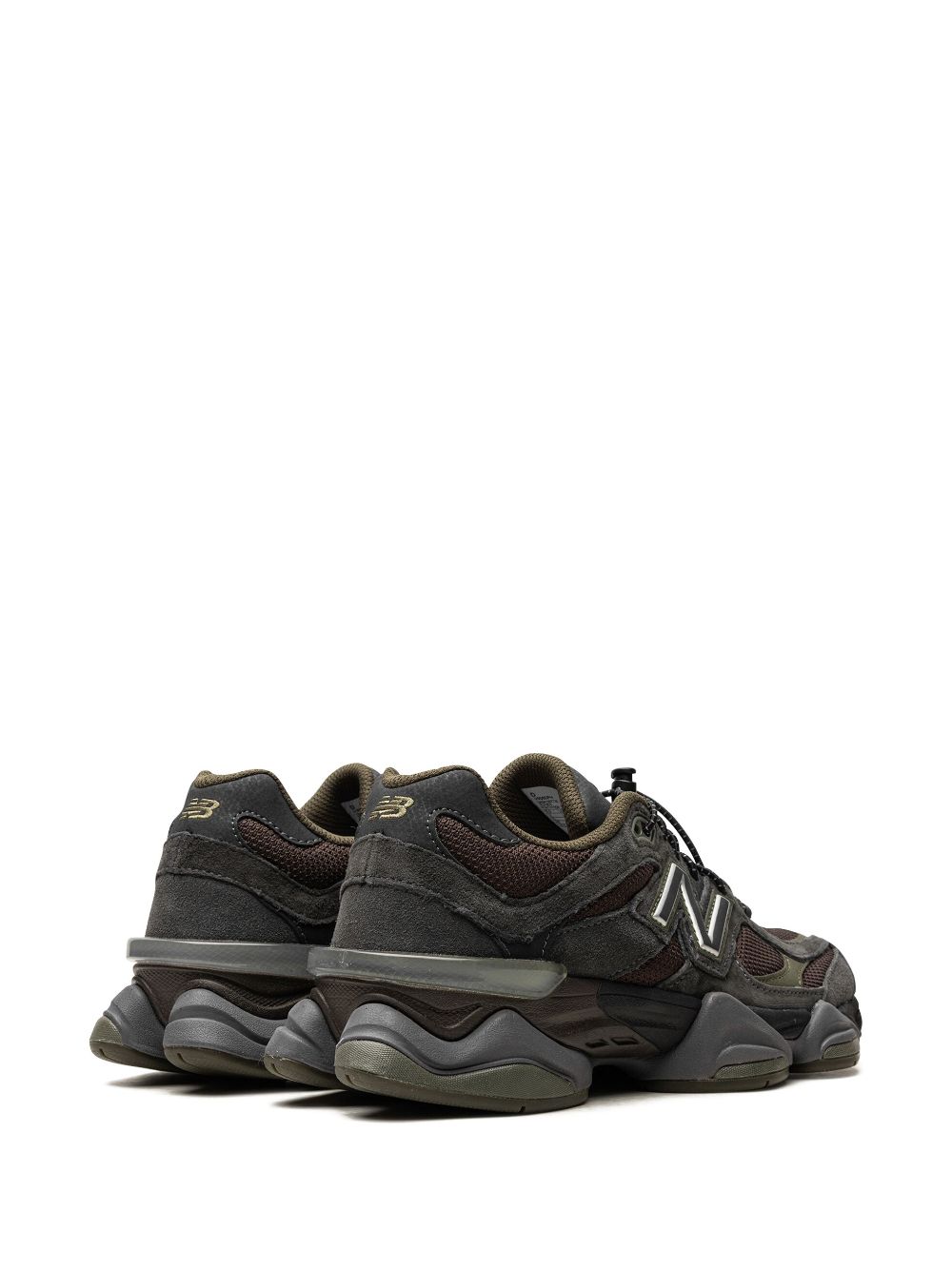 TB New Balance 9060 "Blacktop Dark Moss Black" sneakers 