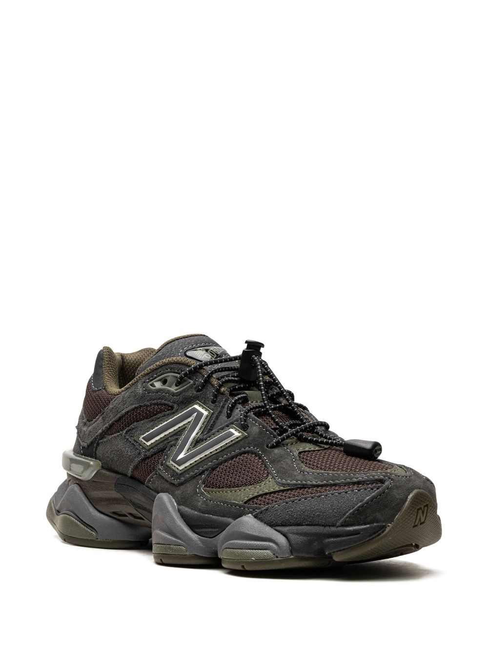 TB New Balance 9060 "Blacktop Dark Moss Black" sneakers 