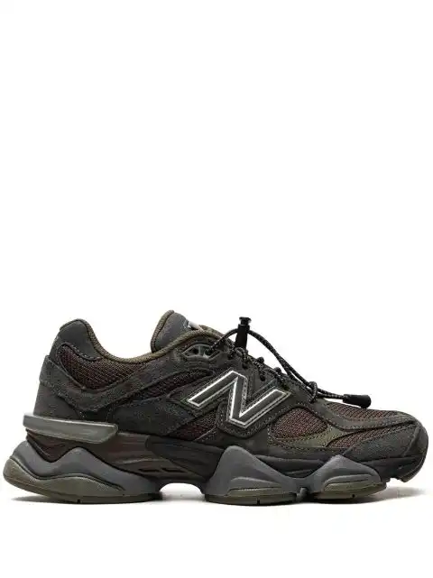 LUCY New Balance 9060 "Blacktop Dark Moss Black" sneakers 