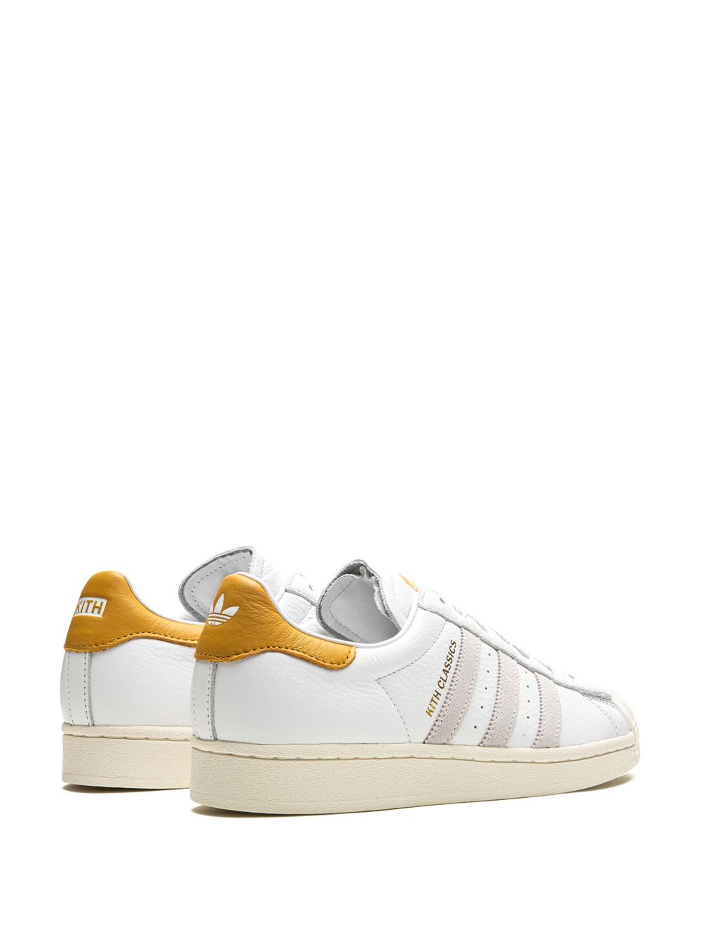 TB adidas Superstar "Kith Classics - White Mango" sneakers 