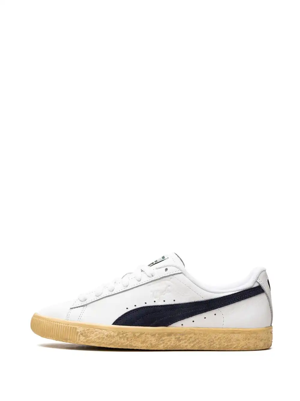 Rep Husky PUMA Clyde Vintage leather sneakers 