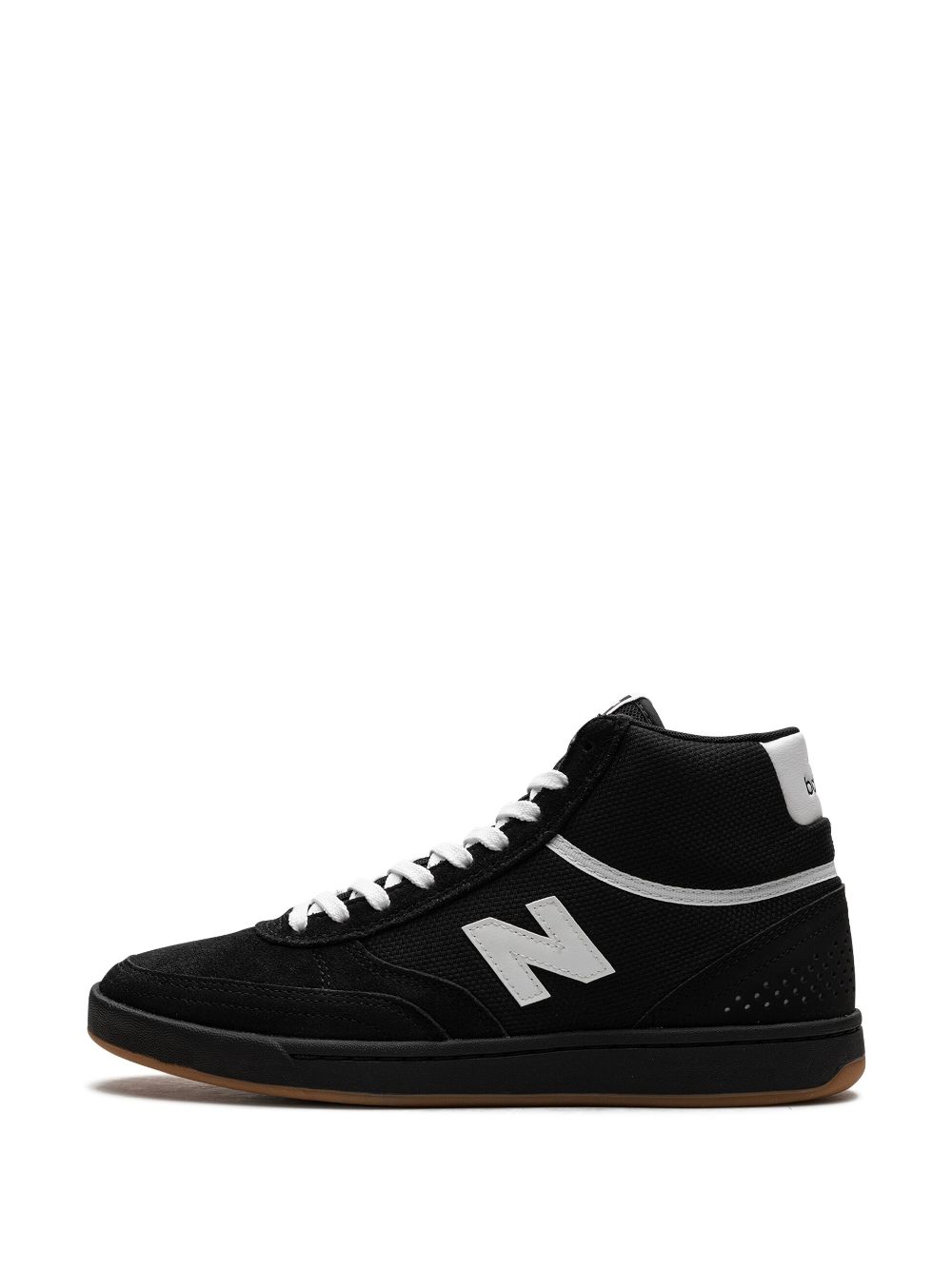 KICKWHO New Balance Numeric 440 High "Black White Gum" sneakers 