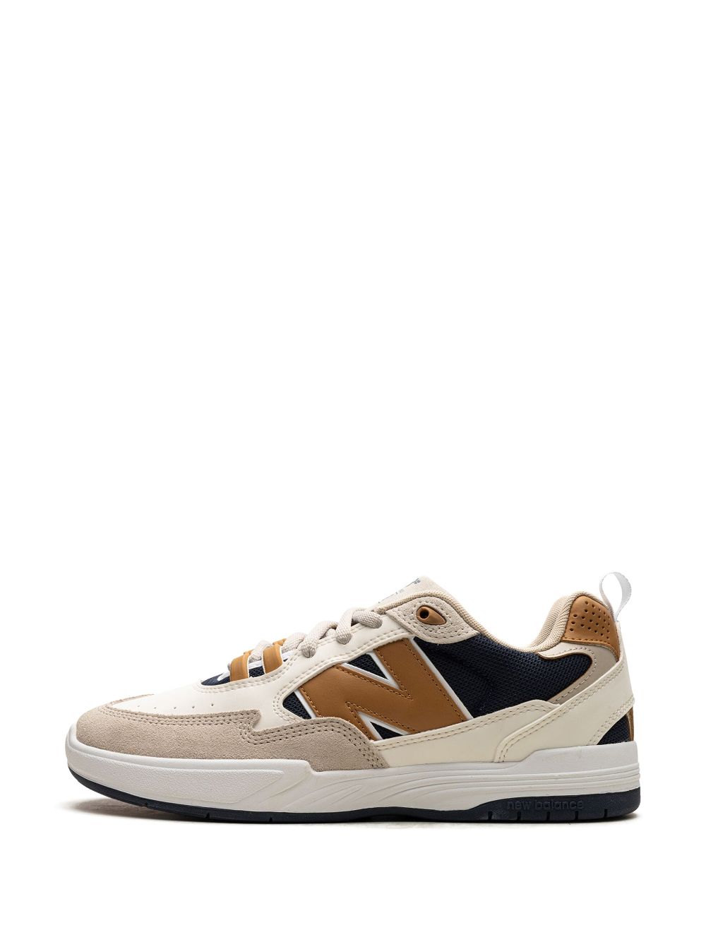 TB New Balance Numeric 808 "White   Tan   Navy" sneakers 