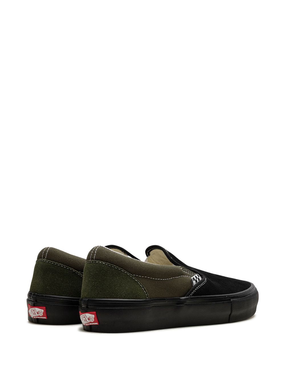 KICKWHO Vans Skate Slip-On "Black Grape Leaf" sneakers 