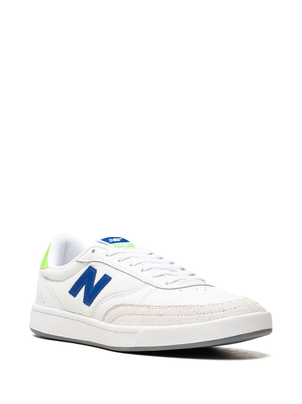 TB New Balance Numeric 440 "White Royal Lime" sneakers 