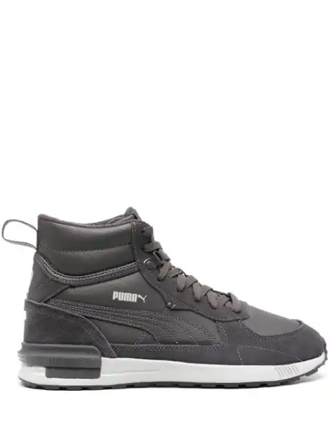 Husky PUMA Graviton panelled high-top sneakers 