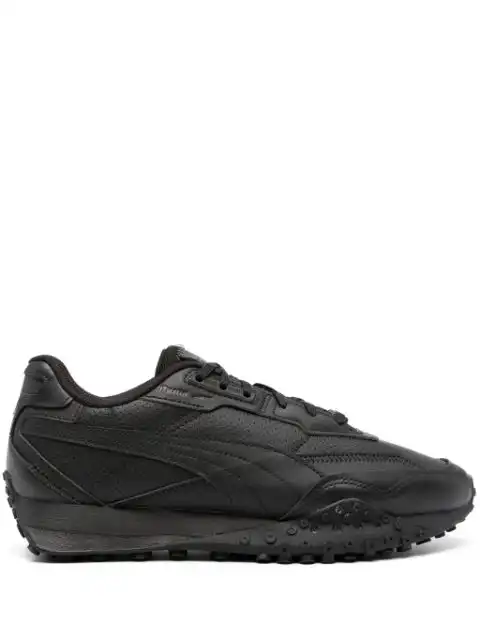 Husky PUMA Blacktop Rider faux-leather sneakers 