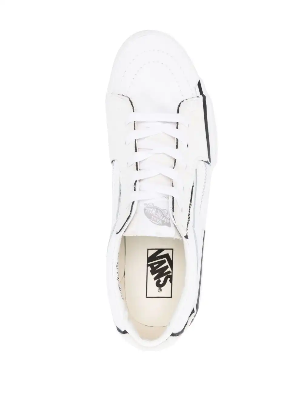 Reps LY Vans Sk8-Low Reconstruct canvas sneakers 