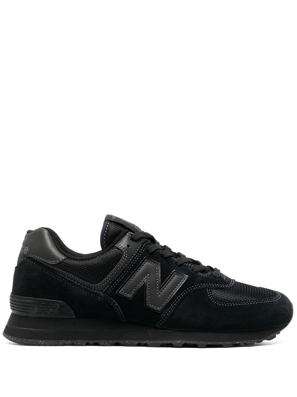 KICKWHO New Balance 574 logo-patch lace-up sneakers 