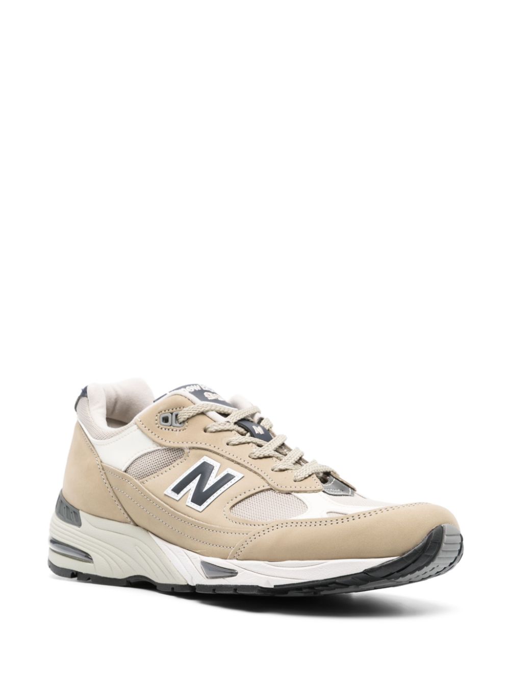 KICKWHO New Balance 991 Made in UK panelled sneakers 