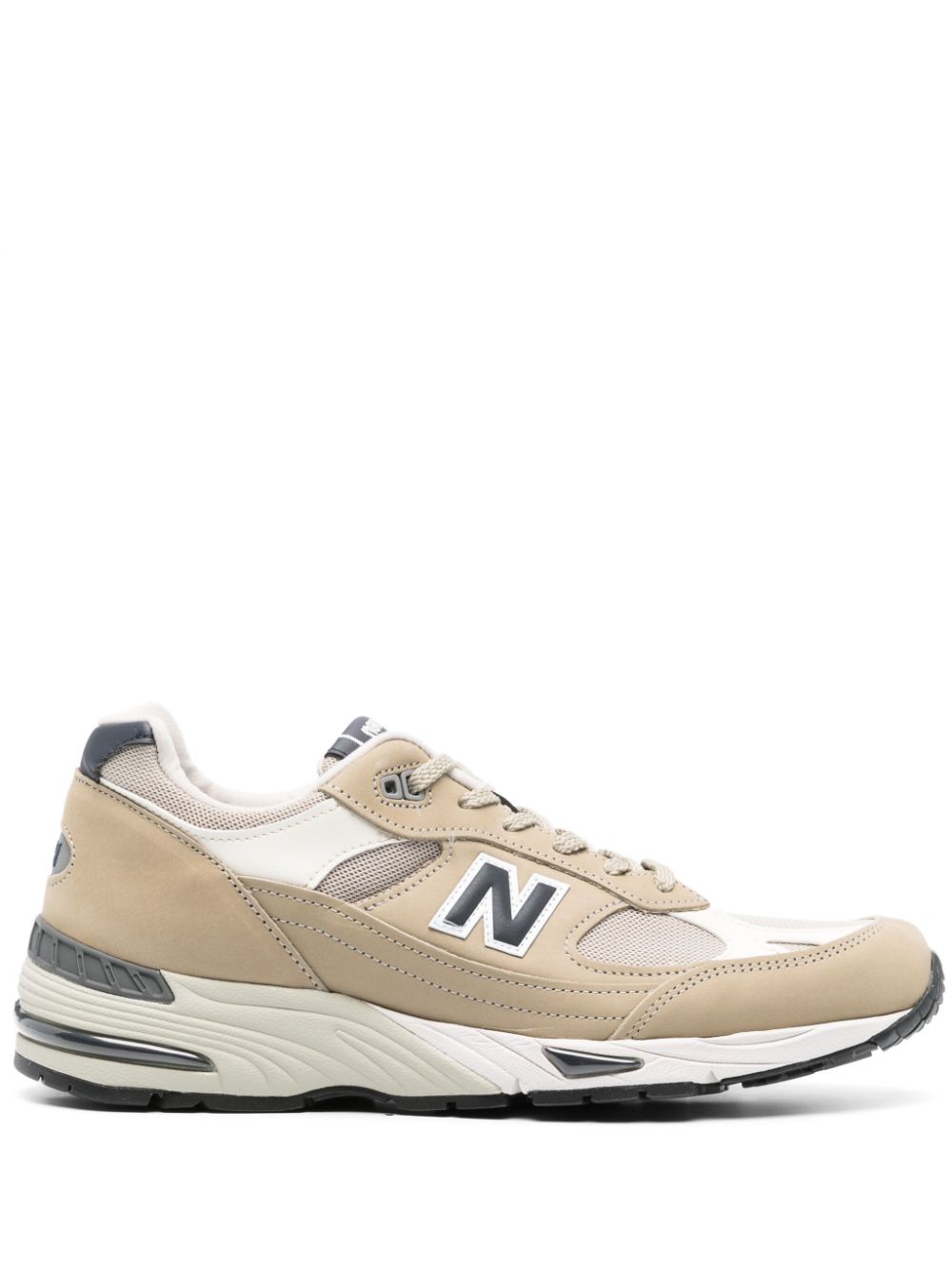 KICKWHO New Balance 991 Made in UK panelled sneakers 