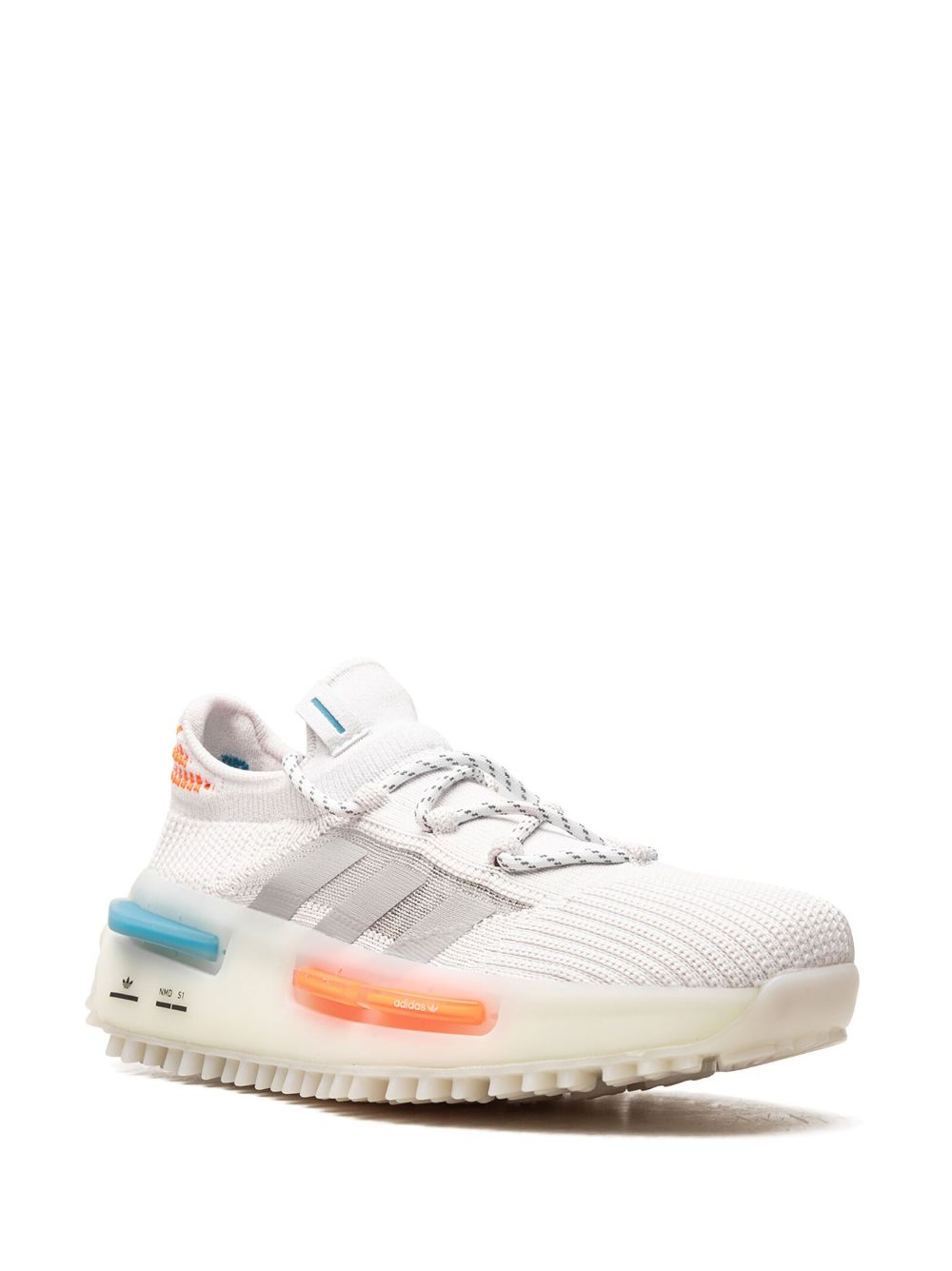 KICKWHO adidas NMD_S1 "Footwear White Blue Orange" sneakers 