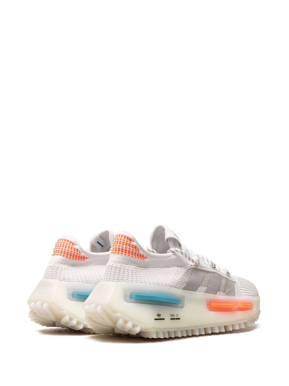 KICKWHO adidas NMD_S1 "Footwear White Blue Orange" sneakers 