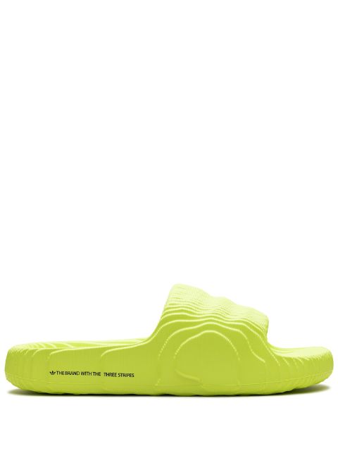 TB adidas Adilette 22 "Solar Yellow" slides  