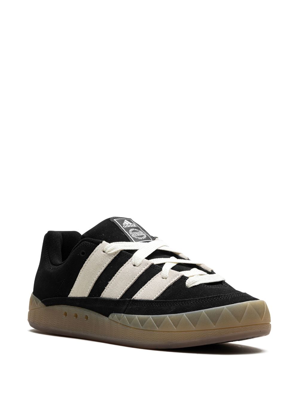 KICKWHO adidas Adimatic "Core Black Off White Gum" sneakers 