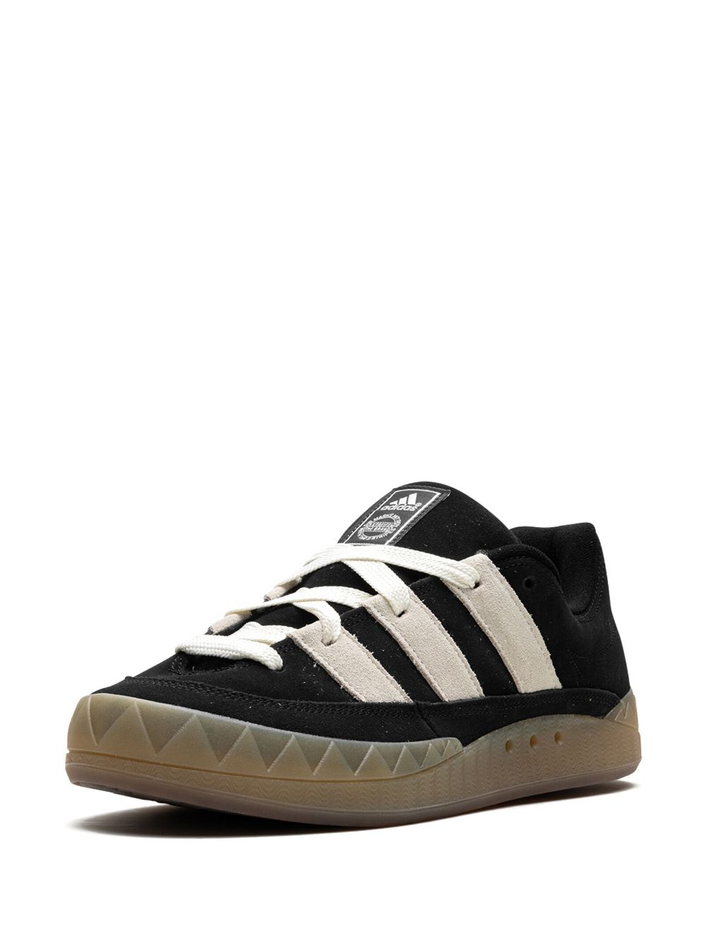 KICKWHO adidas Adimatic "Core Black Off White Gum" sneakers 