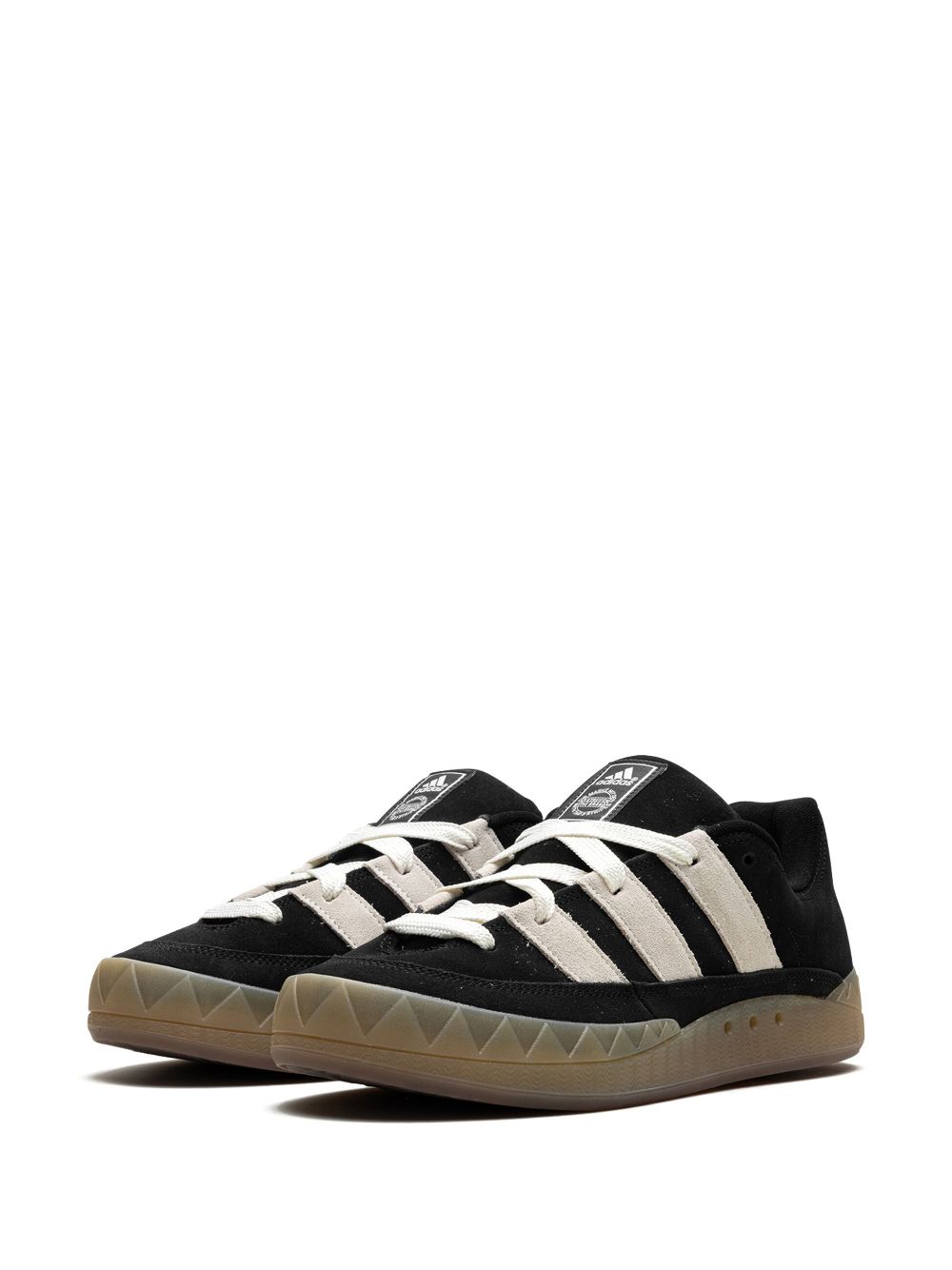 KICKWHO adidas Adimatic "Core Black Off White Gum" sneakers 