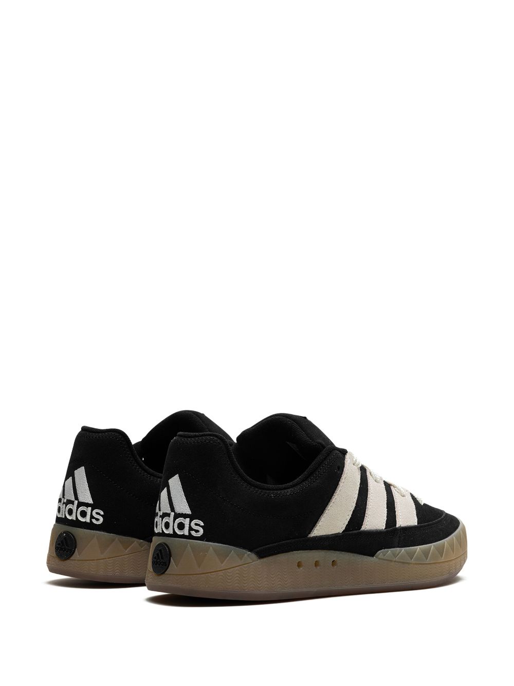 KICKWHO adidas Adimatic "Core Black Off White Gum" sneakers 