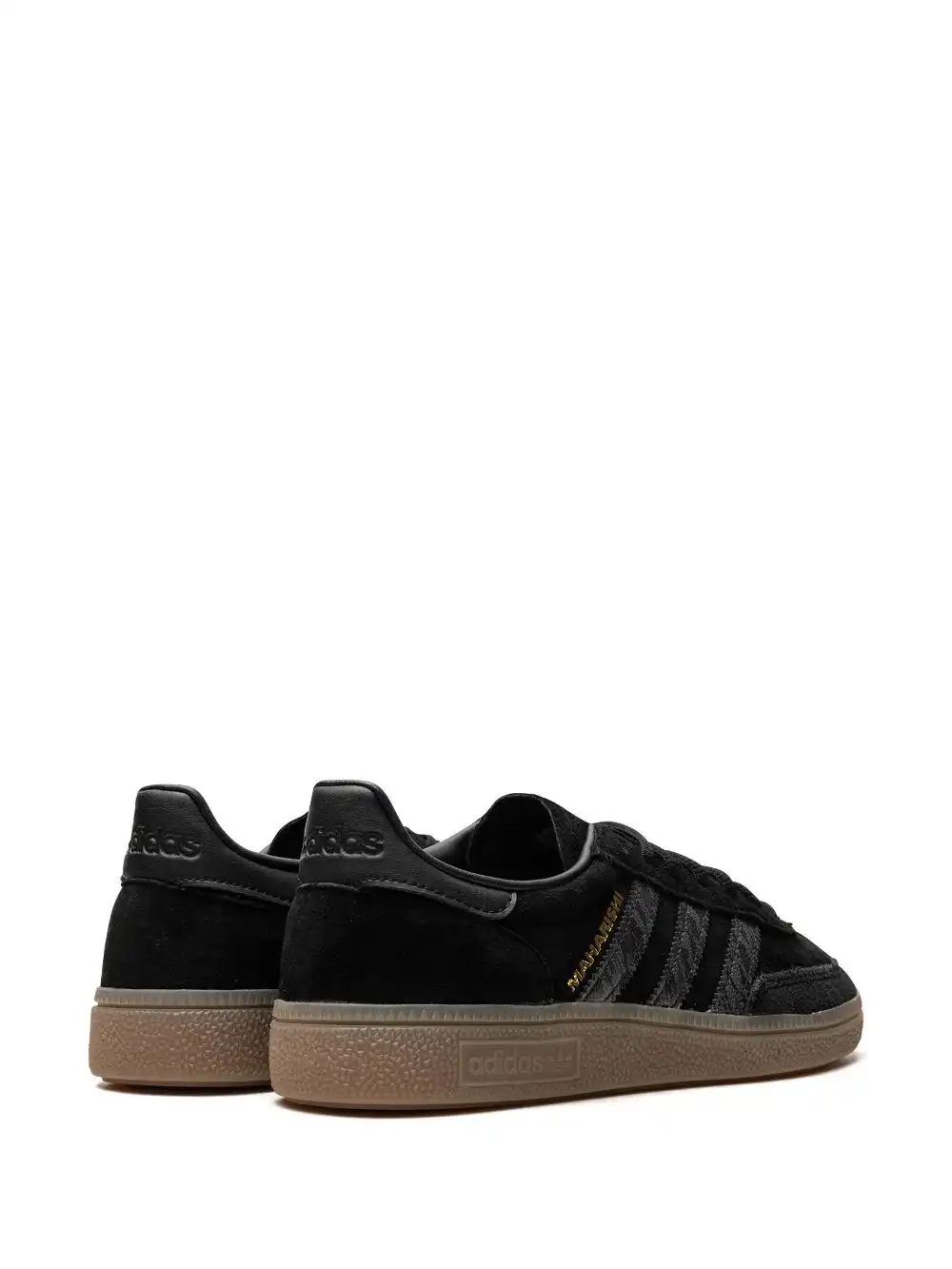 Affordable adidas x Maharishi panelled suede sneakers 