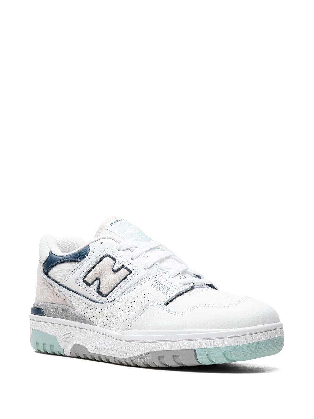 TB New Balance 550 "White   Winter Fog" sneakers 