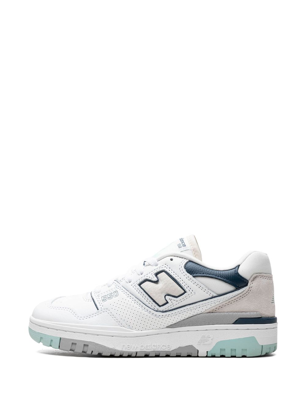 TB New Balance 550 "White   Winter Fog" sneakers 