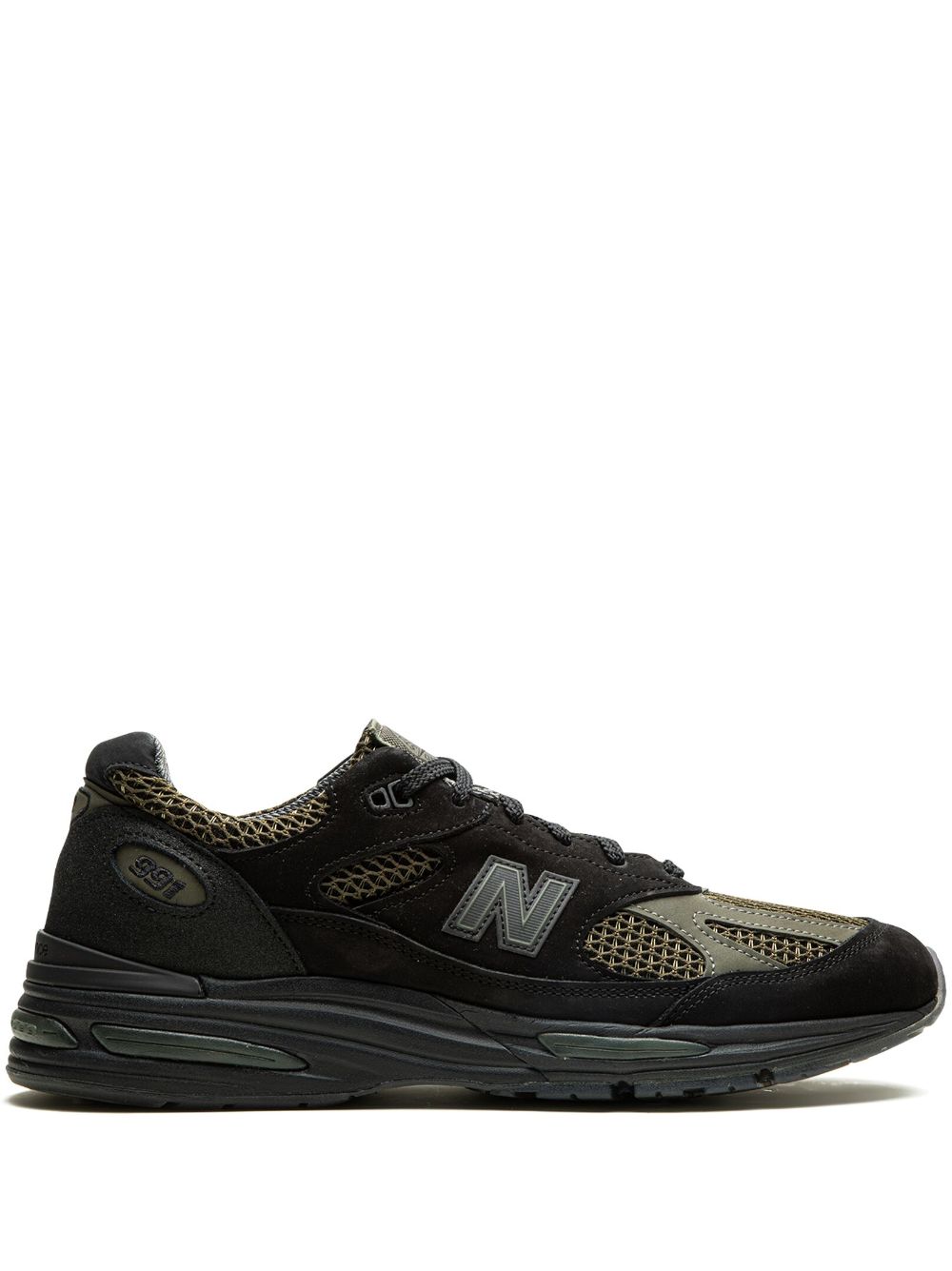 KICKWHO New Balance 991v2 "Stone Island - Black Grey" sneakers 