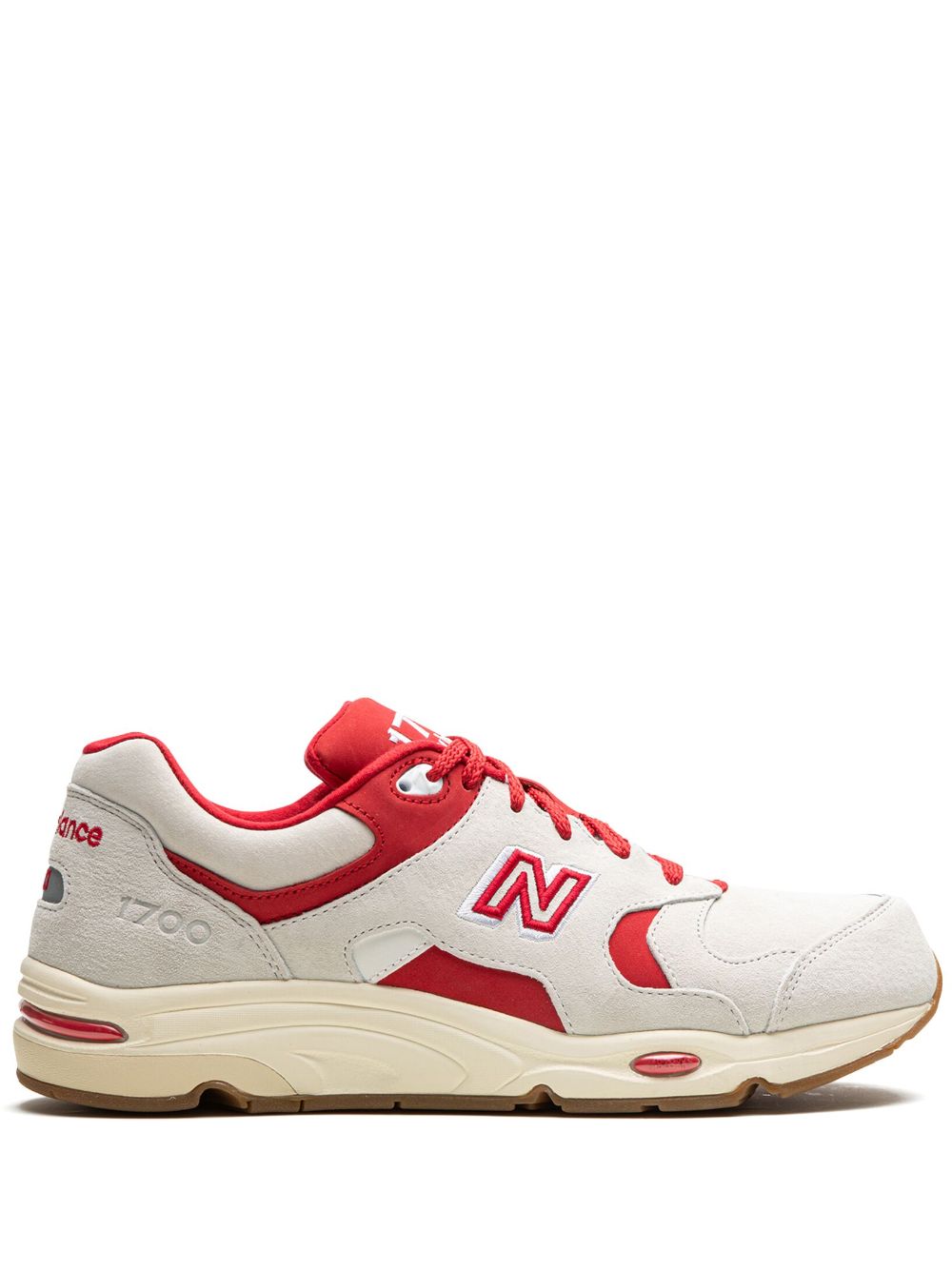 KICKWHO New Balance x Kith 1700 "Kith - White Red" sneakers 