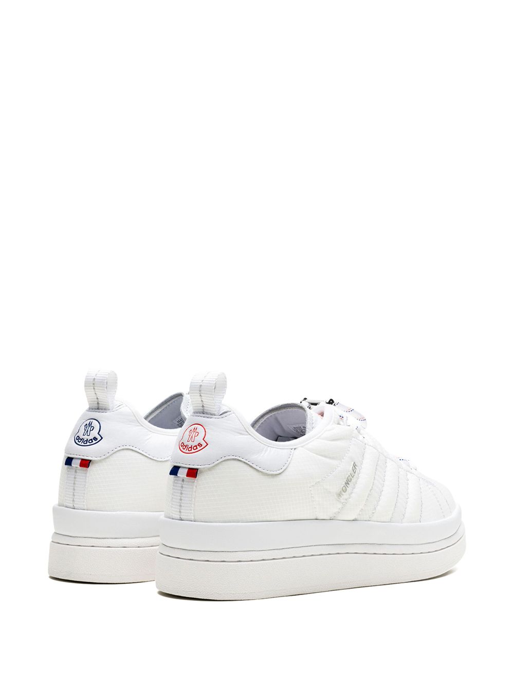 TB adidas x Moncler Campus "Core White" sneakers 