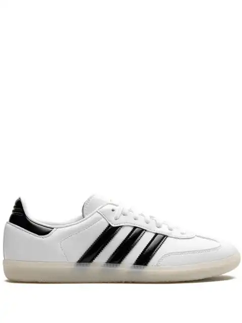 Cheap adidas x Jason Dill Samba patent-leather sneakers 