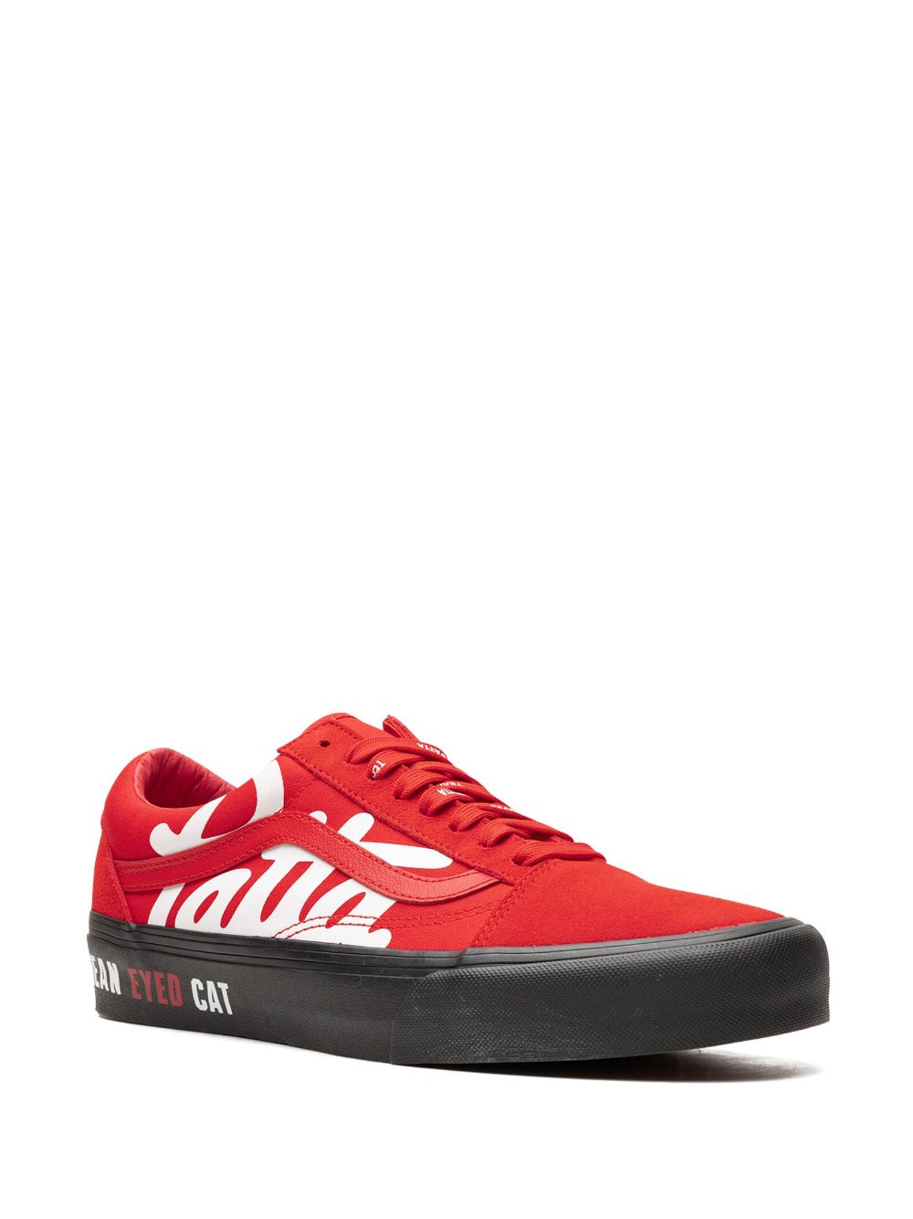 TB Vans x Patta Old Skool VLT LX "Mean Eyed Cat Red" sneakers 