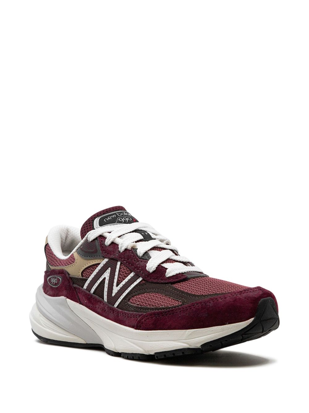 KICKWHO New Balance 990v6 Made in USA "Burgundy" sneakers 