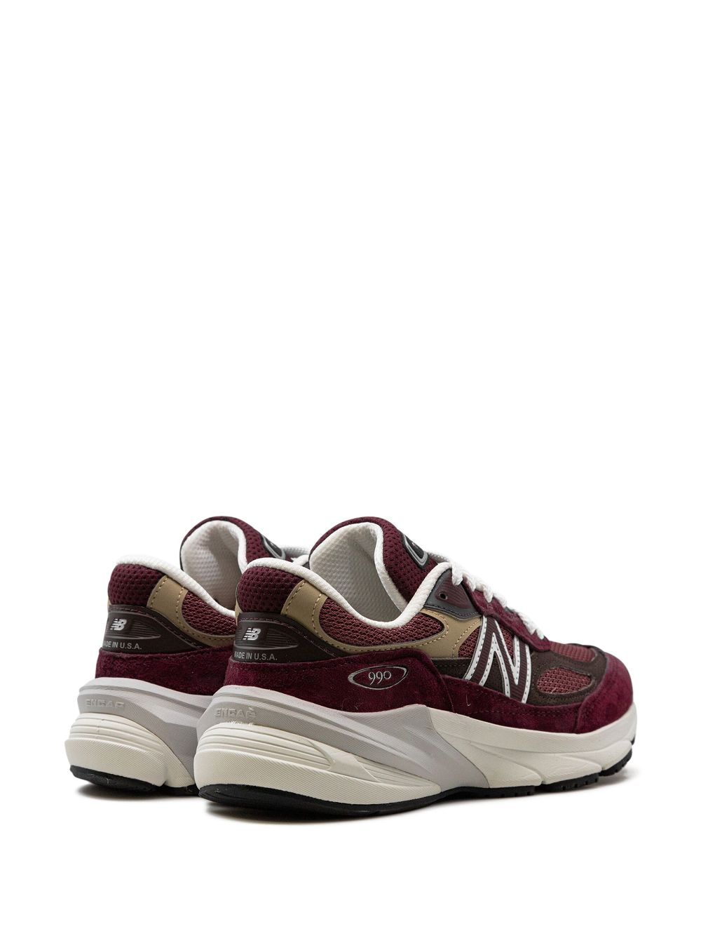 KICKWHO New Balance 990v6 Made in USA "Burgundy" sneakers 