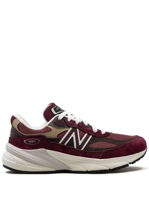 KICKWHO New Balance 990v6 Made in USA "Burgundy" sneakers 