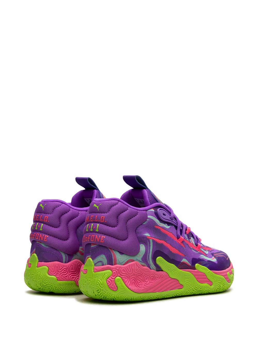 TB PUMA MB.03 Toxic "Purple Glimmer Green Gecko" sneakers 