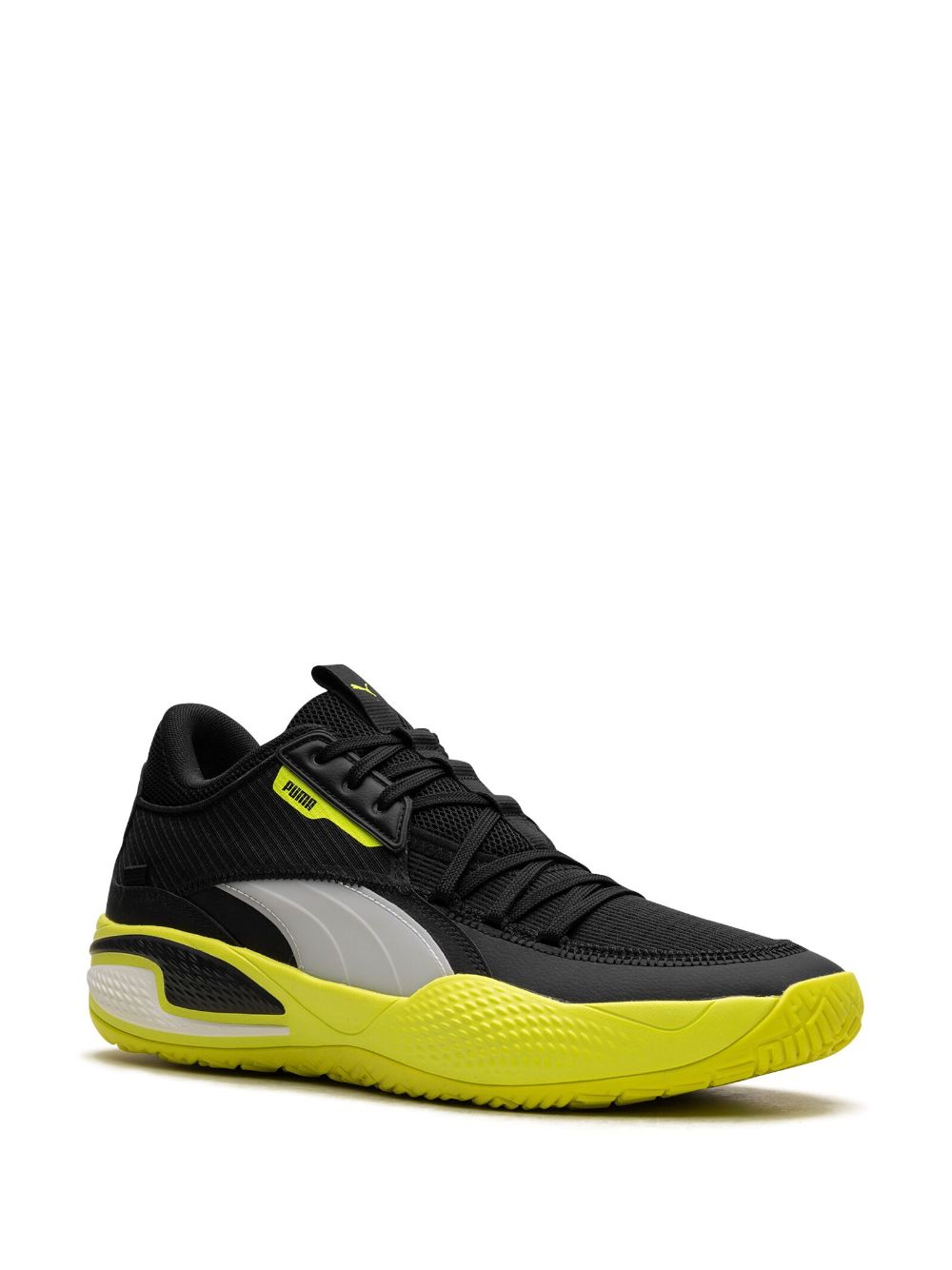 TB PUMA Court Rider "Black Yellow Alert" sneakers 