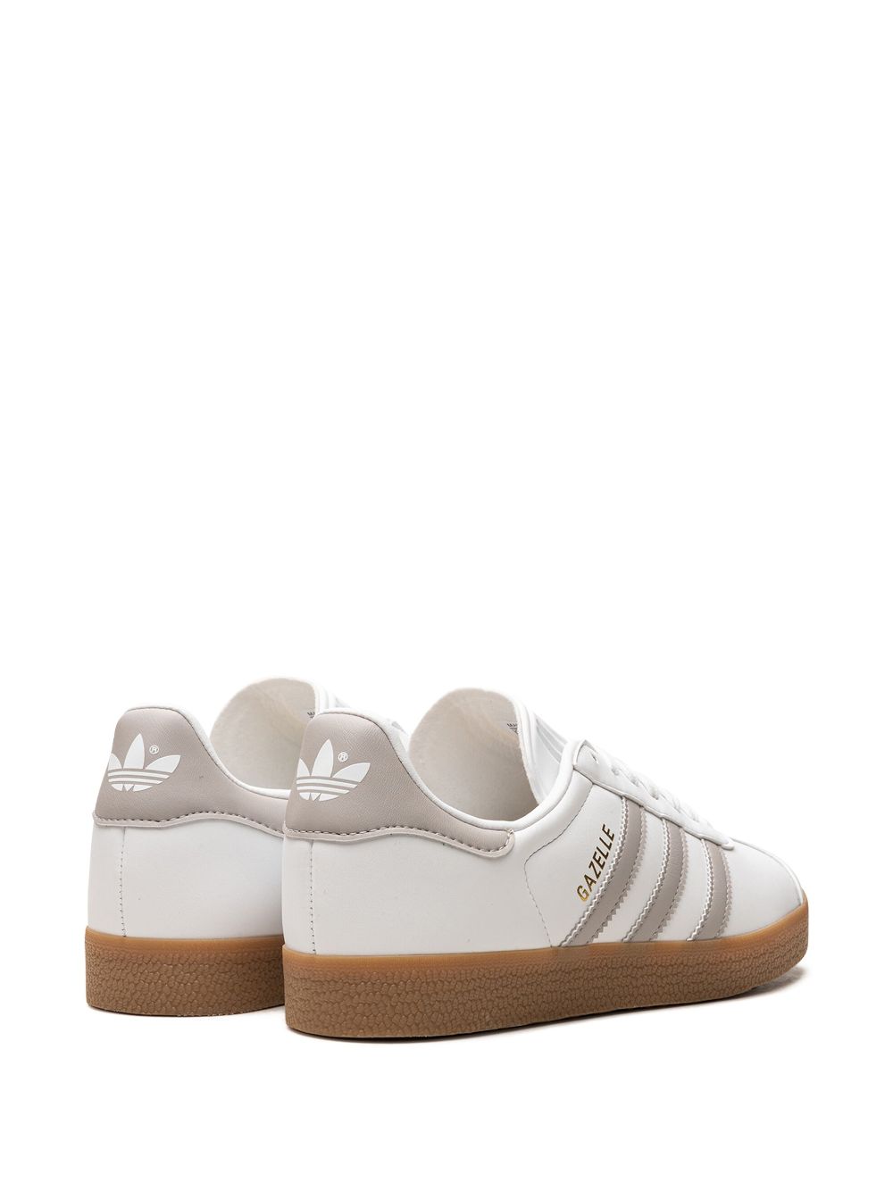 KICKWHO adidas Gazelle "White Grey Gum" sneakers 