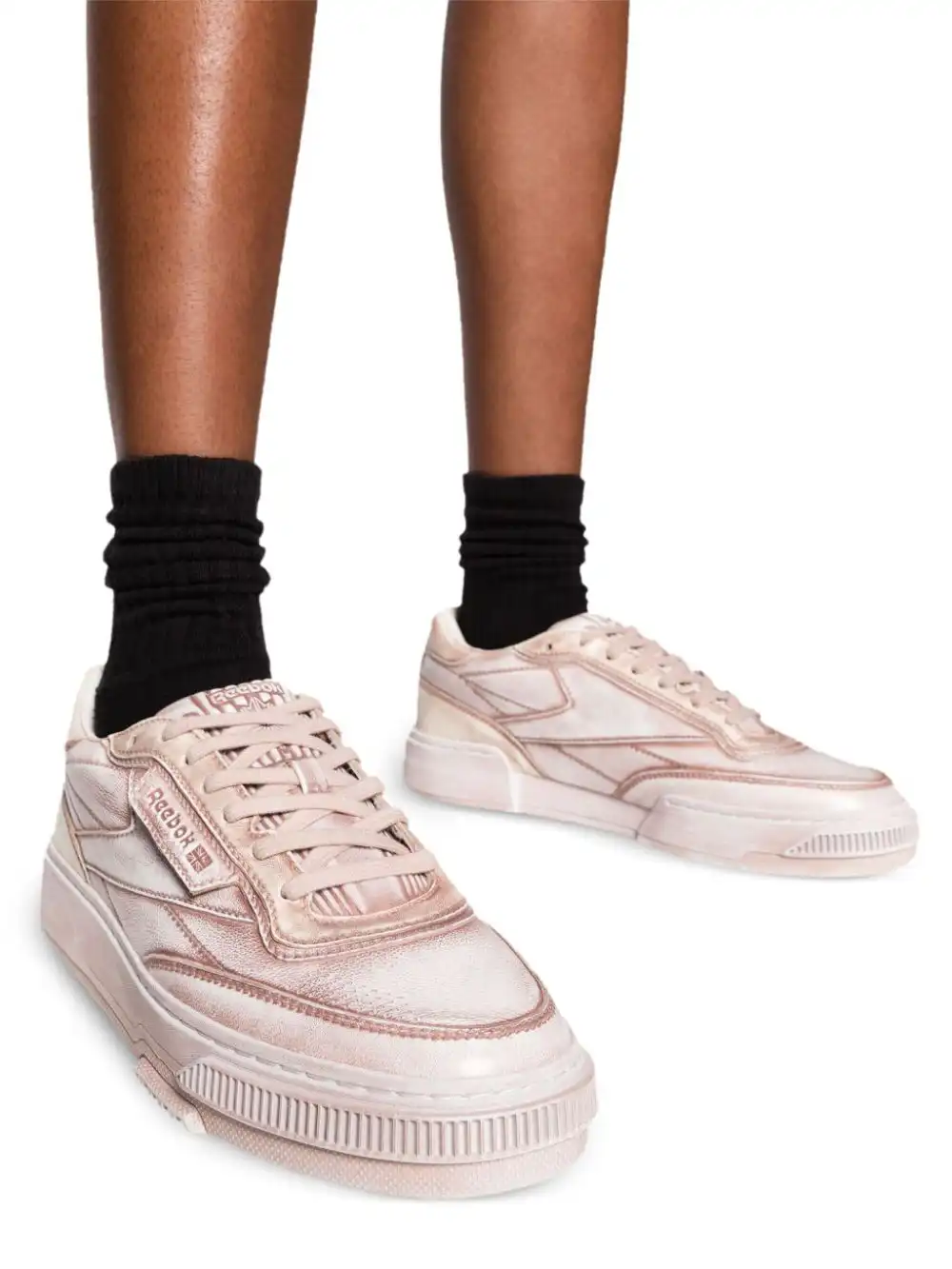 Cheap LY Reebok LTD Club C leather sneakers  