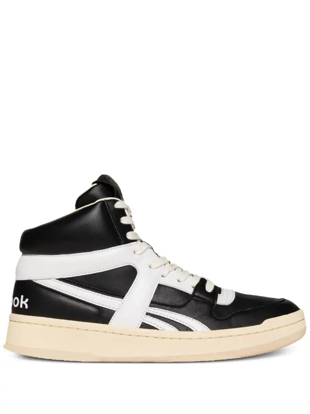 Rep Husky Reebok LTD logo-patch leather sneakers  