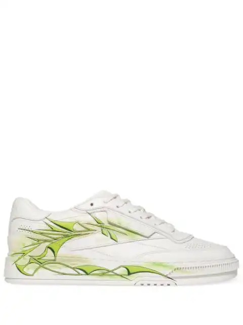 LY Reebok LTD Club C logo-print sneakers  