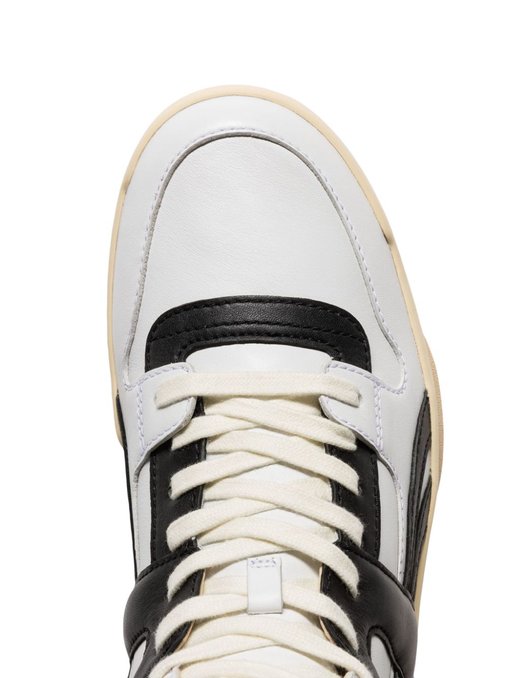 TB Reebok LTD two-tone panelled high-top sneakers 