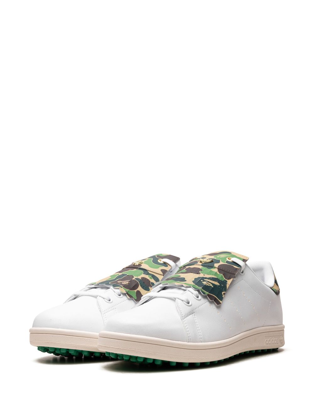 KICKWHO adidas x A Bathing Ape Stan Smith golf shoes 