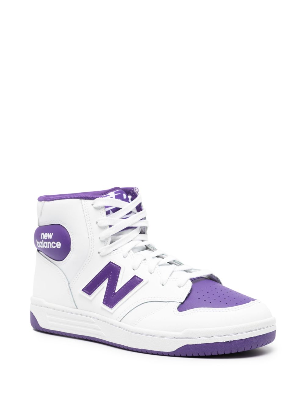 TB New Balance 480 leather high-top sneakers 