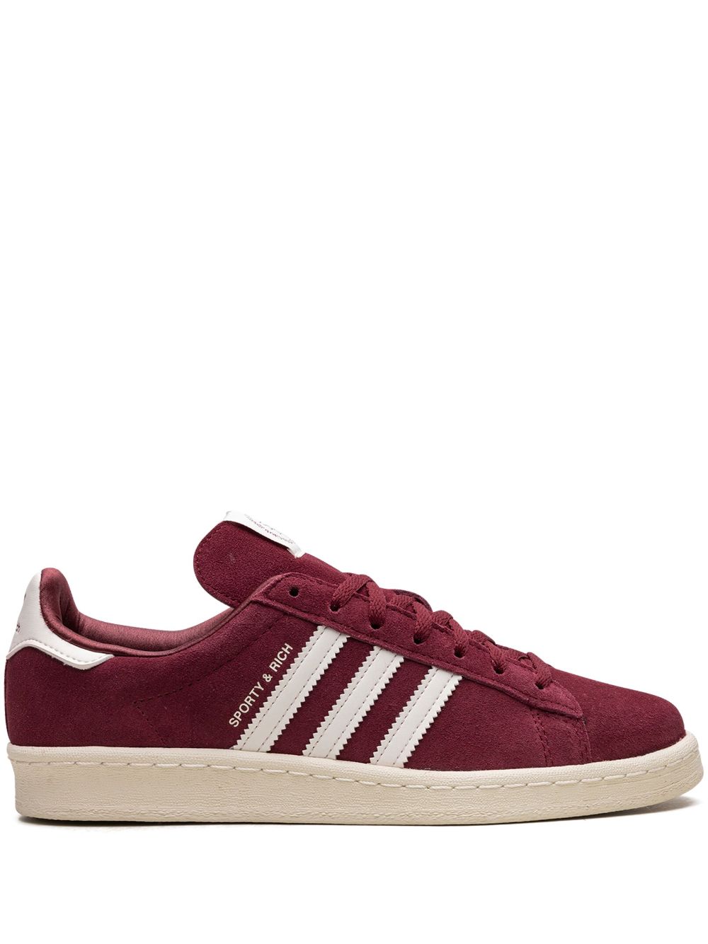 TB adidas Campus 80s "Sporty & Rich - Merlot Cream" sneakers 