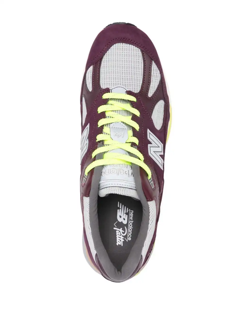 Cheap Husky New Balance x Patta 991v2 lace-up sneakers 