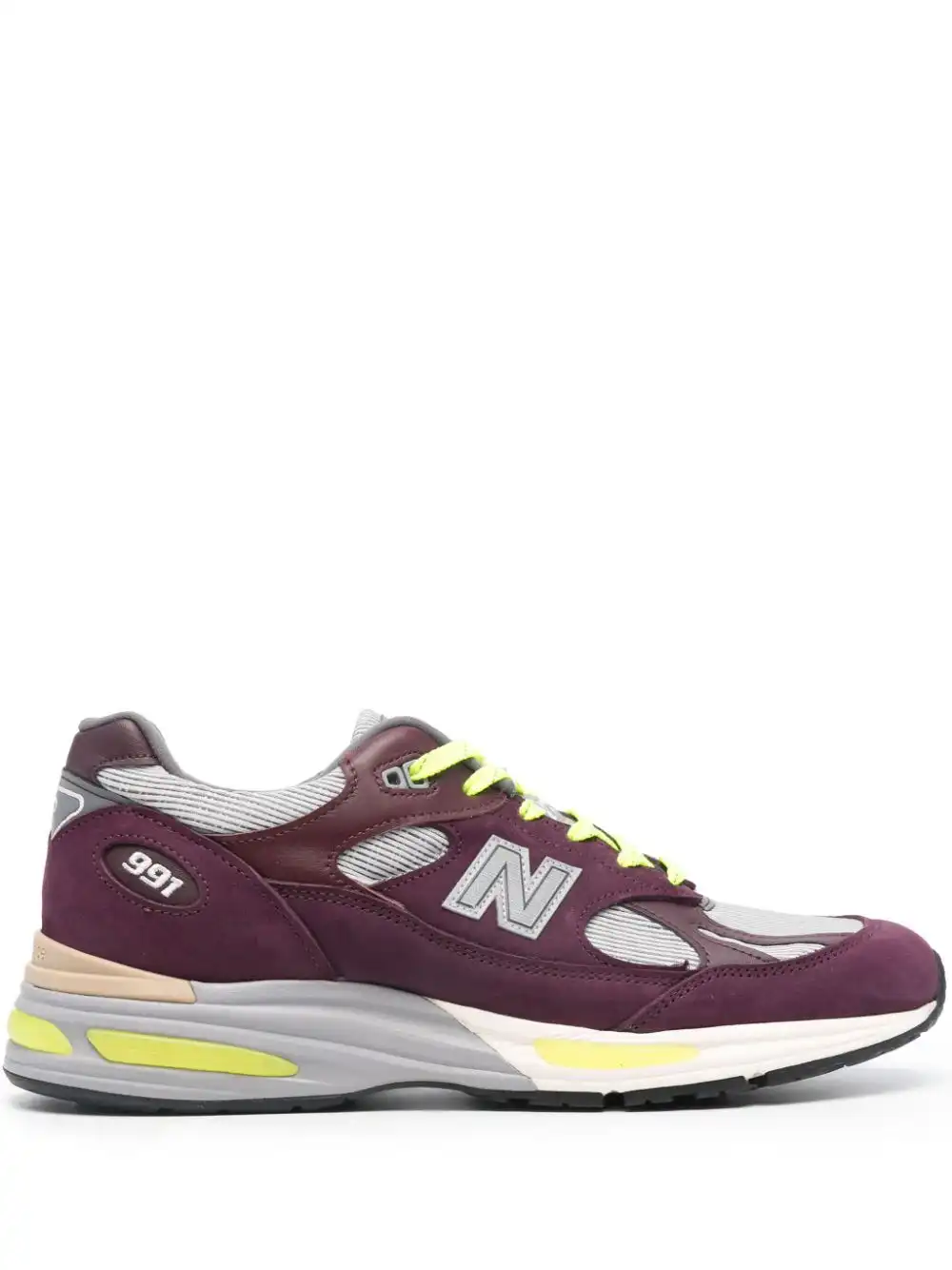 Cheap Husky New Balance x Patta 991v2 lace-up sneakers 