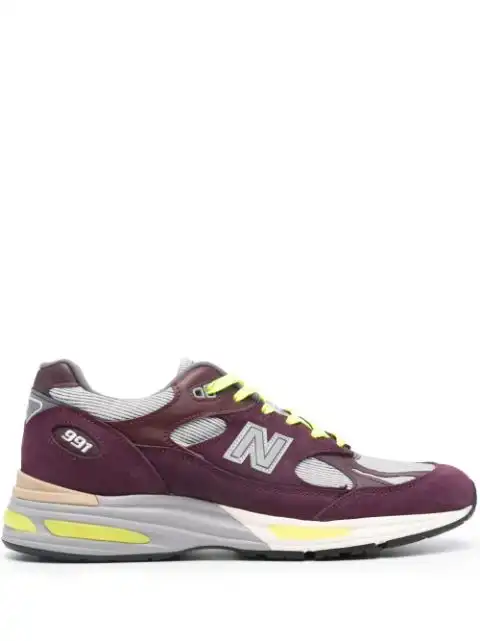 LY New Balance x Patta 991v2 lace-up sneakers 