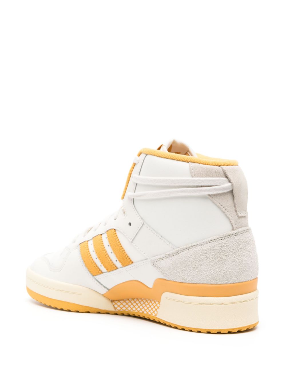 KICKWHO adidas high-top leather sneakers 