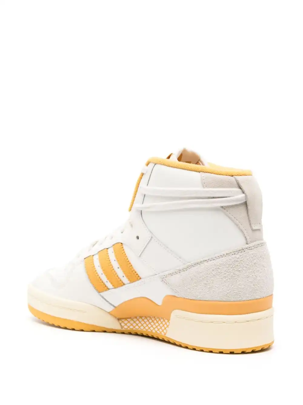 Affordable adidas high-top leather sneakers 